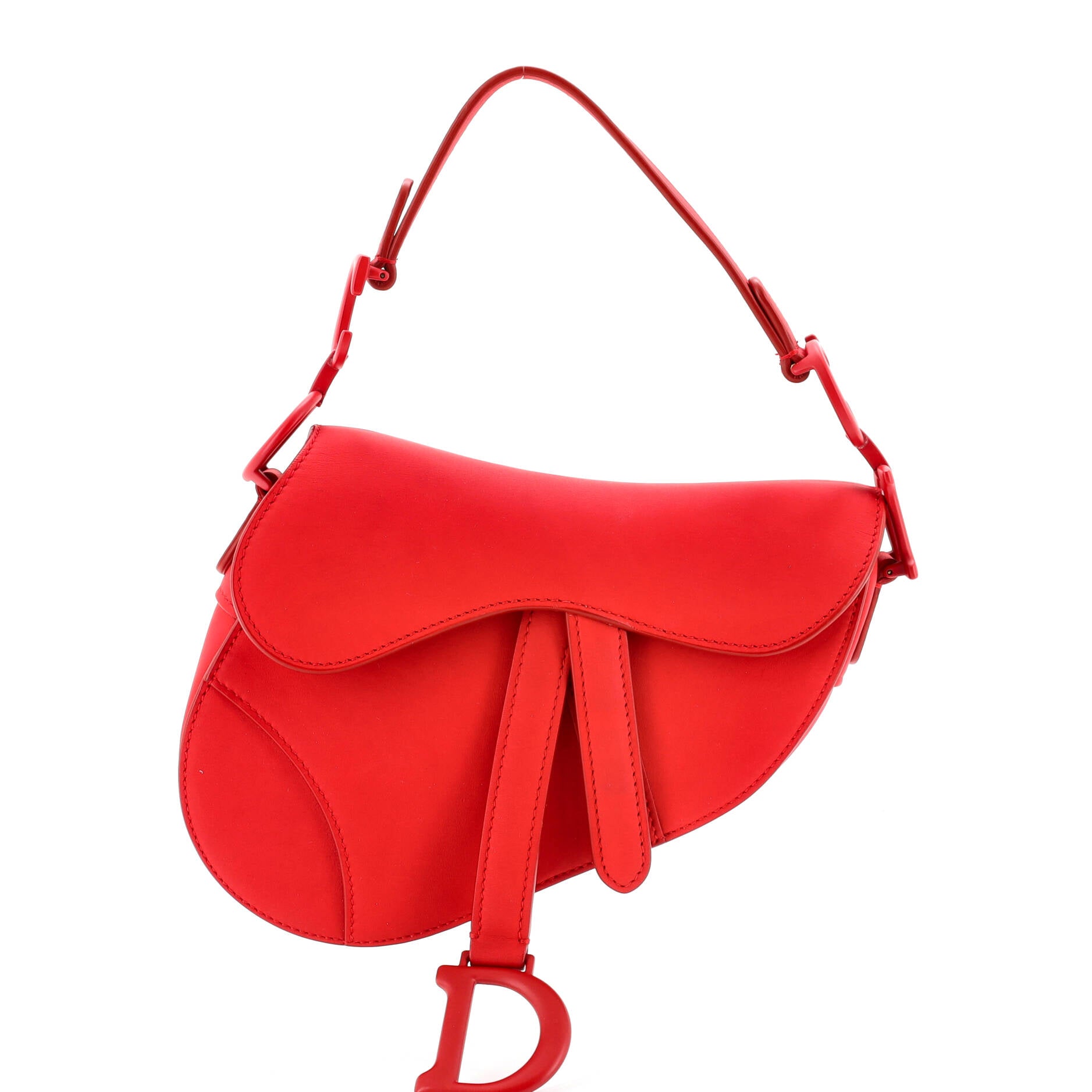 Ultra Matte Saddle Handbag Leather Mini