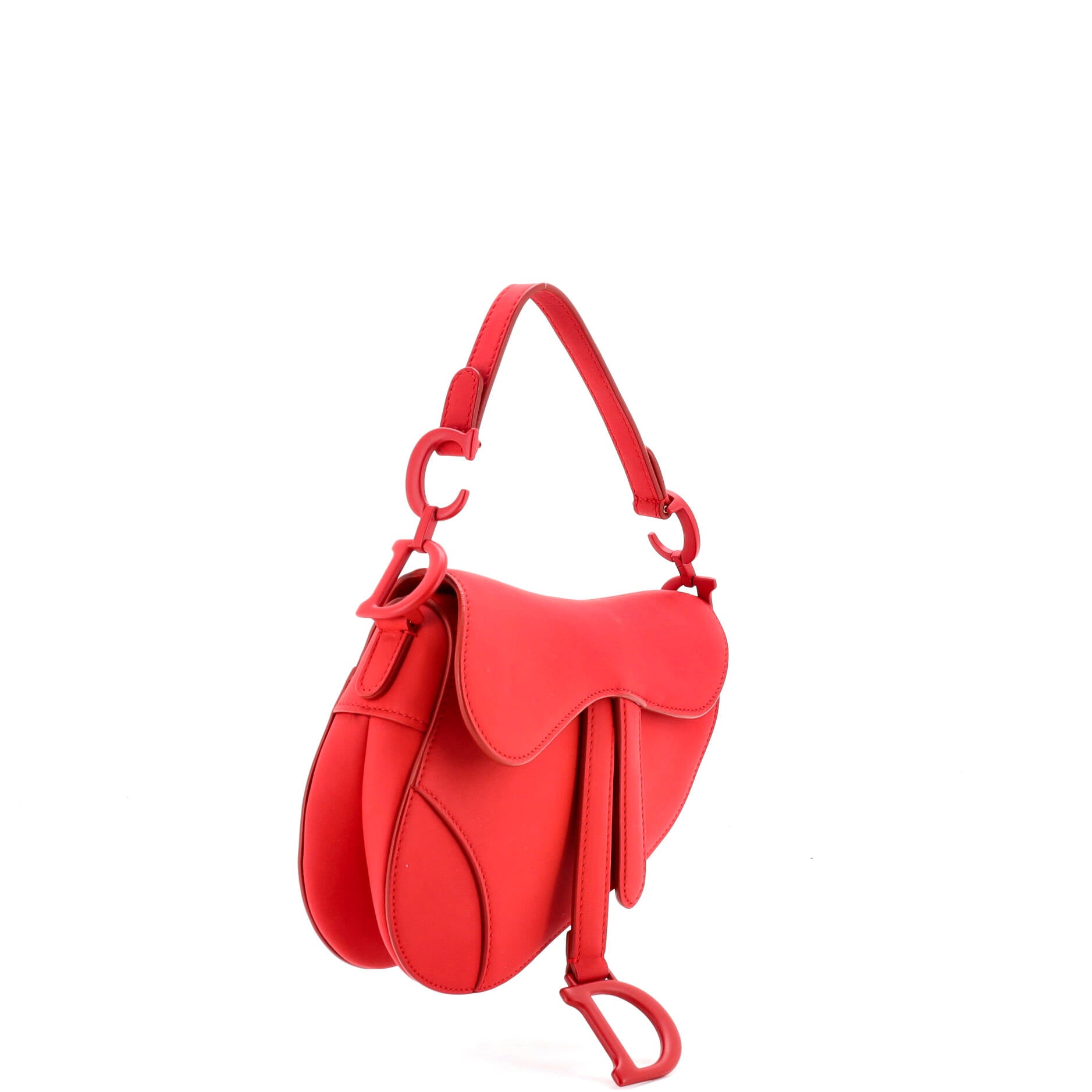 Ultra Matte Saddle Handbag Leather Mini