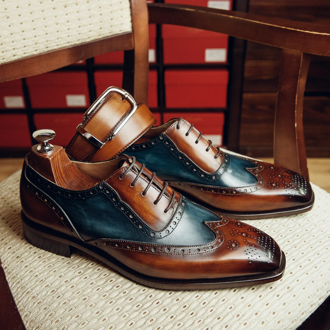 Premium Custom Shoes in South American Leather